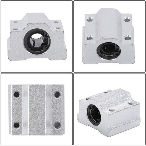 Solid Spare 2Pcs 8×750mm Linear Motion Rail Shaft Slide Guide w/ 4 SCS8UU Bearing & SK8 Rail