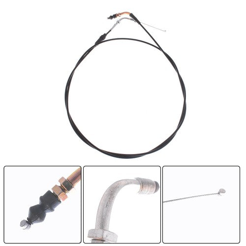 Solid Spare Throttle Cable Gas Cable 72" Fits For GY6 50cc 150cc QMB139 Scooters Moped