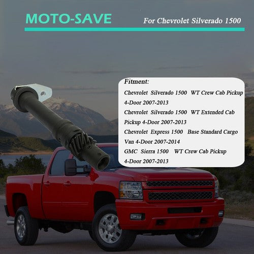 Solid Spare Vortec Engine Oil Pump Drive Gear Shaft For Chevrolet Silverado 1500 07-13 4.3L