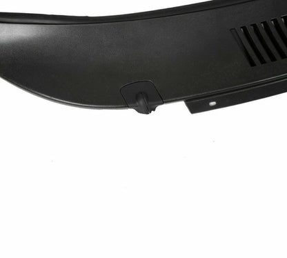 Solid Spare Windshield Wiper Improved Cowl Panel Vent Grille Hood For 1999-2004 Ford Mustang