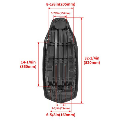 Solid Spare For Yamaha Raptor 350 YFM350R 2004-2013 Complete Seat Plastic