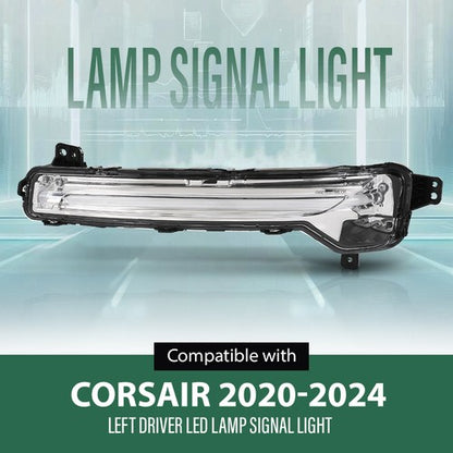 Solid Spare Fit For 2020-2025 Lincoln Corsair LED Turn Signal Light Assembly Left Side