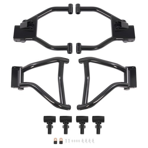 Solid Spare 4PCS Black Screw-On Control A Arm For Polaris Ranger XP 800/900 Diesel 2010-2014