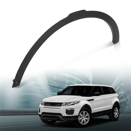 Solid Spare Fit For 2014-2018 Range Rover Evoque Front Left Side Fender Trim w/ Sensor Hole