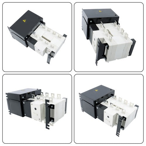 Solid Spare 1Pack ATS Automatic Transfer Switch 160A 4 Poles Grid to AC Generator 110V 220V