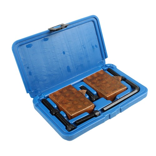 Solid Spare 8 Piece 1-2-3 123 Precision 23 Hole Block Set With Screws & HEX KEY Case New