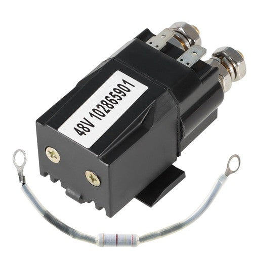 Solid Spare Solenoid 102865901 Fit for Club Car 48V Volt Gas Golf Cart DS Precedent 2010+