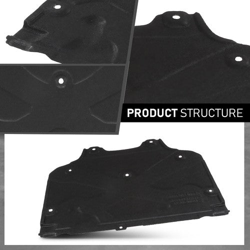 Solid Spare Engine Splash Shield Under Cover For 2018-23 Audi A4 A5 S4 S5 RS5 B9 8W0863822B