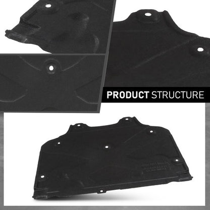 Solid Spare Engine Splash Shield Under Cover For 2018-23 Audi A4 A5 S4 S5 RS5 B9 8W0863822B