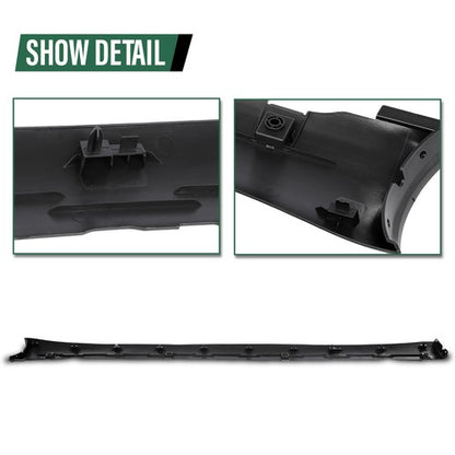 Solid Spare Fit For 2017-2022 Tesla Model 3 Door Side Skirt Molding Rocker Lower Cover PAIR