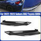 Rear Lower Bumper Lip Spoiler Glossy Black For 2022-2023 Subaru BRZ Toyota GR86