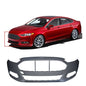 Solid Spare For 2013 2014 2015 2016 Ford Fusion Plastic Sedan Primed Front Bumper Cover