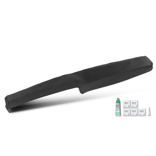 Solid Spare Fit For 69-1974 Nova Apollo Omega Pontiac Ventura TPE Dash Board Cover Cap Black