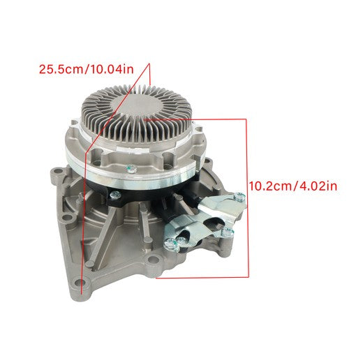 Solid Spare For Freightliner Cascadia Water Pump DD15 DD16 Engine EA4712001101 EA4722001601