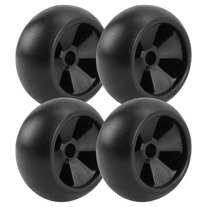 Solid Spare 4PCS Deck Wheel Kit W/ Hardware For John Deere #AM133602 #M111489 #M84690