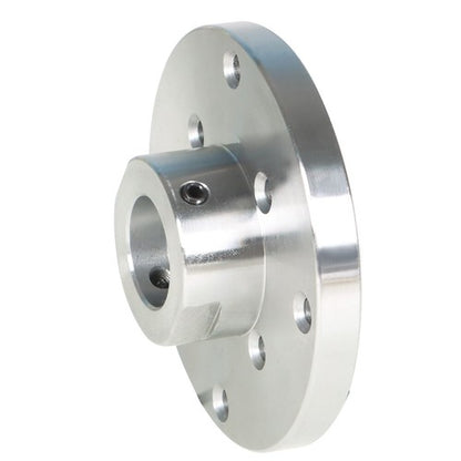 Solid Spare 4 Inch Steel Wood Lathe Face Plate 1 Inch x 8TPI Threaded with Locking
