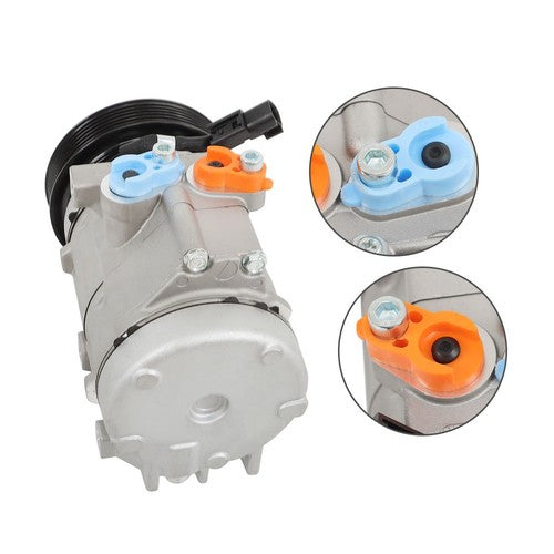 Solid Spare Fit For Ford F-250/F-350/F-450/F-550 Super Duty 0610250 A/C Compressor 0610243
