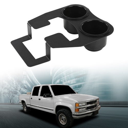 Solid Spare Fit For 95-99 Chevy Silverado 1500 C1500 OBS Truck Center Console Cup Holder