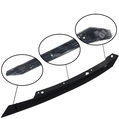For 2016-2021 Honda Civic Driver Side Black Grille Headlight Eyelid Molding Trim
