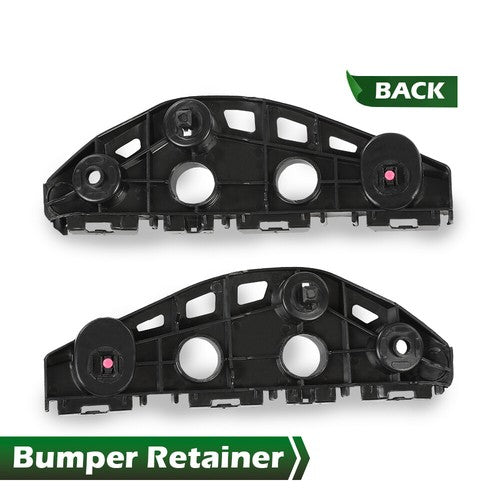 Solid Spare Fit For 2013-2015 Lexus RX350 RX450h Front Bumper Face Bar Retainer Left+Right