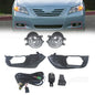 Fit 2007 2008 2009 Toyota Camry Front Bumper Clear Halogen Fog Lights Lamps Pair