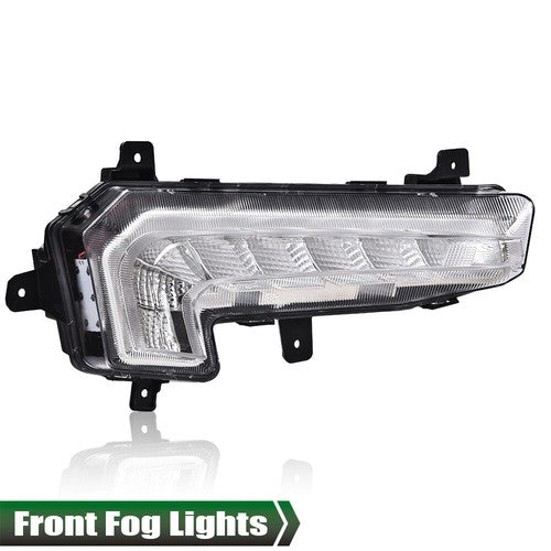 Solid Spare Fit For 2016-2018 Chevrolet Malibu XL LED DRL Daytime Running Lamp Fog Lights