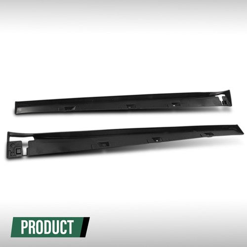 Solid Spare Fit For 2016-2021 Honda Civic LX EX SI Sedan Type-R Style Side Skirt Extension