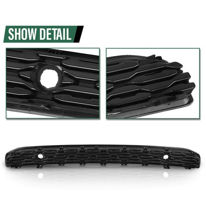 Solid Spare Fit For 2019-2023 Dodge Ram 1500 Front Bumper Lower Grill Grille 68414137AA