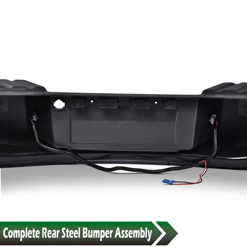 Solid Spare Black Fit For 2009-2014 Ford F-150 Pickup Rear Step Bumper Assembly FO1103160