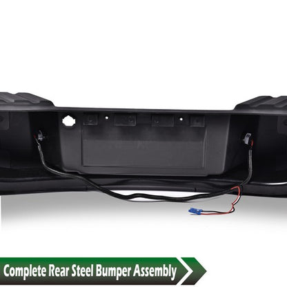 Solid Spare Black Fit For 2009-2014 Ford F-150 Pickup Rear Step Bumper Assembly FO1103160