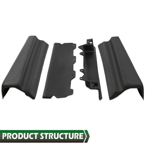 Solid Spare Fit For 80-92 Cadillac Deville Fleetwood Brougham Rear Trunk License Fillers