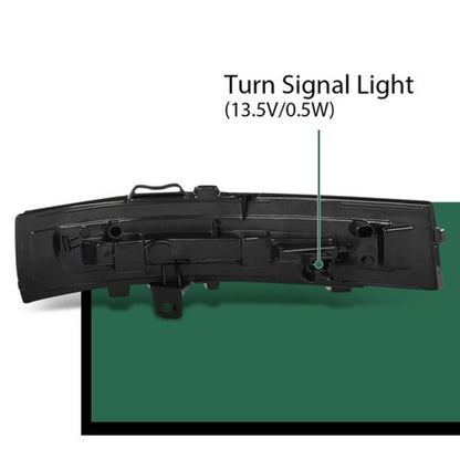 Solid Spare Door Mirror Turn Signal Light Left Fit For 2015-2021 Ford Edge FT4Z13B374A