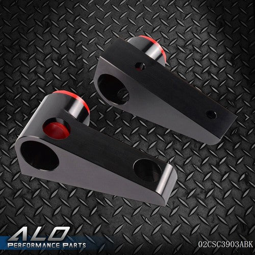 Solid Spare FIT FOR 2007-2017 JEEP WRANGLER JK SWAY BAR BRACKET CONTROL ARMS KIT BLACK & RED