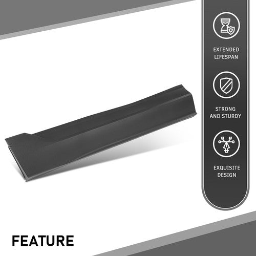 Solid Spare Fit For 2015-2023 Ford Edge Front Left Door Molding And Beltlines FT4Z5820879AA