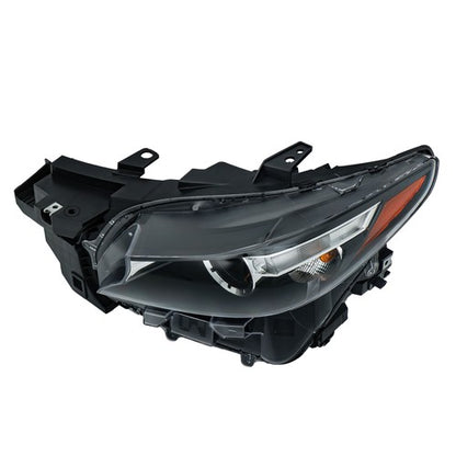 Solid Spare Headlight LED Halogen For Mazda CX-9 CX9 2016-2023 Left Side Replacement w/o AFS