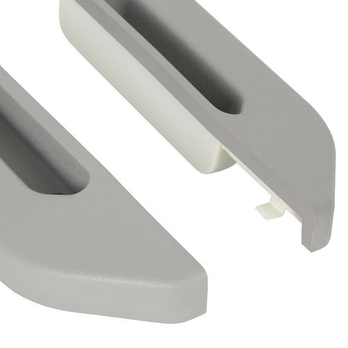 Solid Spare Front Left&Right Door Armrest for Chevy GMC C/K 1500 2500 3500 1988-1994 90 Gray