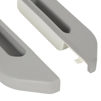 Solid Spare Front Left&Right Door Armrest for Chevy GMC C/K 1500 2500 3500 1988-1994 90 Gray