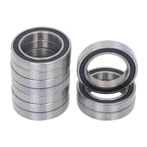 Solid Spare 10Pcs 6909-2RS Bearings 45×68×12mm Double Rubber Seals Deep Groove Ball Bearing