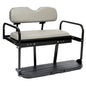 Solid Spare Folding Steel Frame Flip Rear Back Seat For EZGO Marathon Pre-1994 Golf Cart