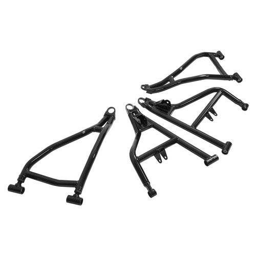 Solid Spare 2 Inch For Polaris RZR XP 1000 2014-2023 Forward Offset Front A-Arms Black