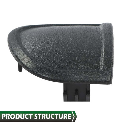 Solid Spare Switch Cover Dash Trim Blank Fit For 1998-2005 S10 Blazer Jimmy Sonoma Dark Gray
