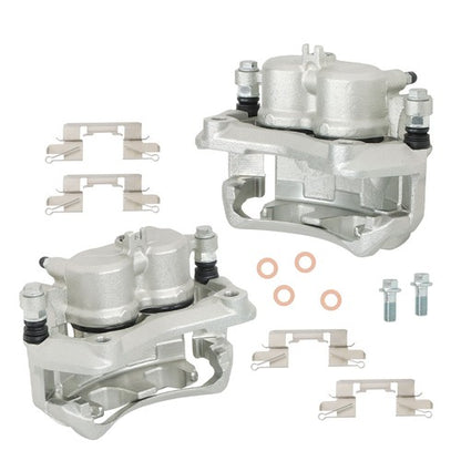 Solid Spare 19-B3123A Front LH & RH Brake Caliper w/ Bracket For Nissan Pathfinder 2005-2012