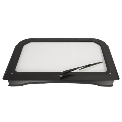 Solid Spare Clear Windshield with Wiper For Polaris RZR 800 RZR 4 800 2008-2014 XP 900 11-14