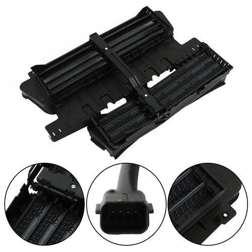 Solid Spare Active Grille Shutter W/motor For Ford Fusion 2017 18 19 20 HS7Z8475A HS7Z8475C