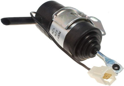 Solid Spare Stop fuel shut off Solenoid For Kubota RTV900W RTV900W9 RTVW9SE D902 Engine