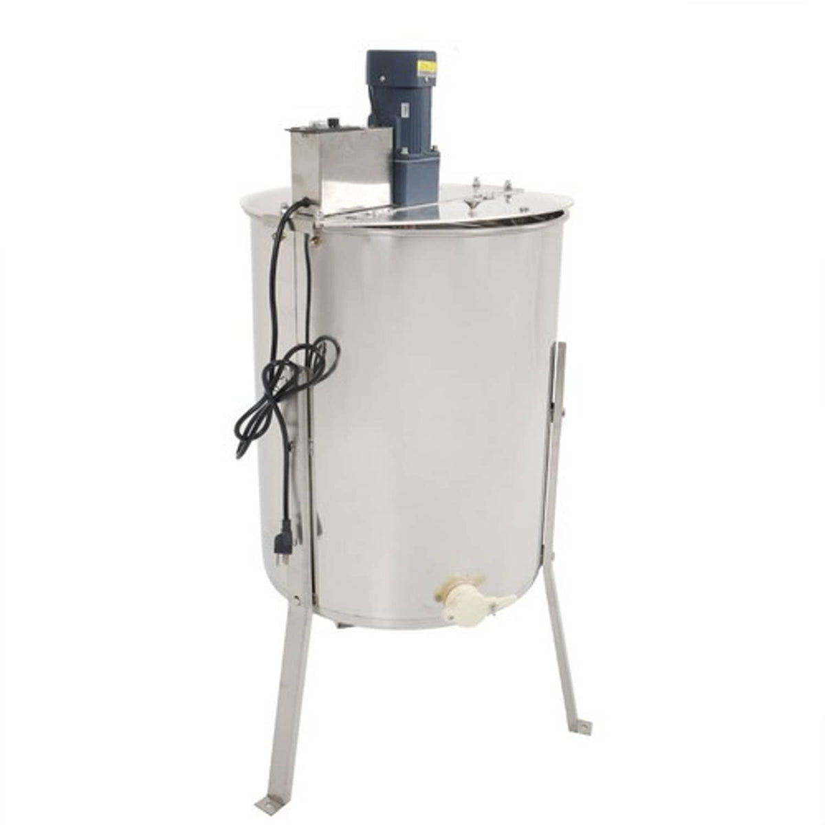 Solid Spare Electric Honey Extractor Beekeeping Equipment 4/8 Frames Stainless Steel 140W