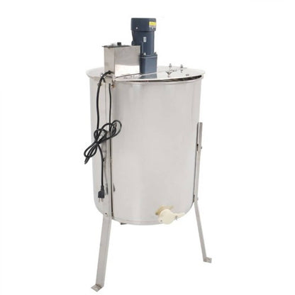 Solid Spare Electric Honey Extractor Beekeeping Equipment 4/8 Frames Stainless Steel 140W