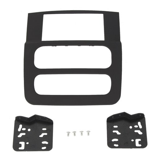 Solid Spare Double Din Stereo Radio Install Dash Kit For Dodge Ram 1500 2500 3500 2002 03-05