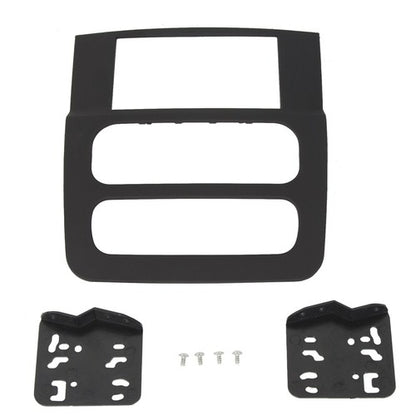 Solid Spare Double Din Stereo Radio Install Dash Kit For Dodge Ram 1500 2500 3500 2002 03-05