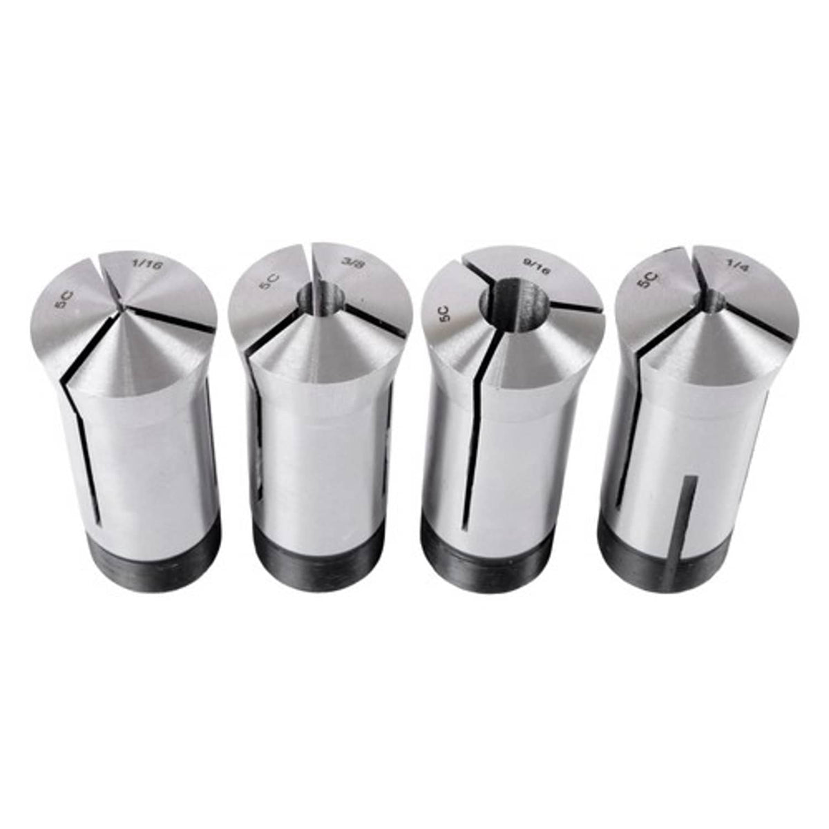 Solid Spare Precision 5C Collet Set .0006" TIR Certificate 18 Pcs 1/16~1-1/8" × 16ths